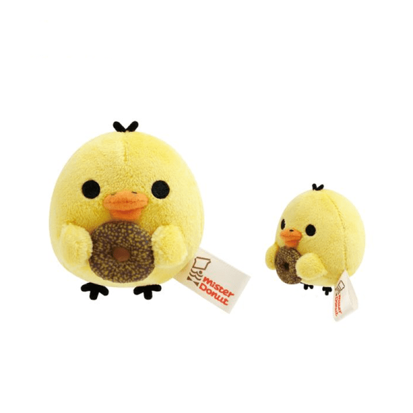 SAN-X & Mister Donut Collaboration: Sumikko Gurashi Donut Series Plush Handhelds (4 styles available, random selection)