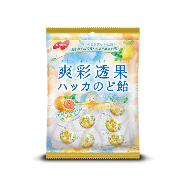 Nobel Refreshing Fruit Series Mint Throat Drops 65g