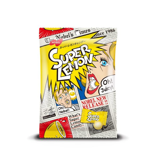 Nobel Super Lemon Candy Series Hard Candies 80g