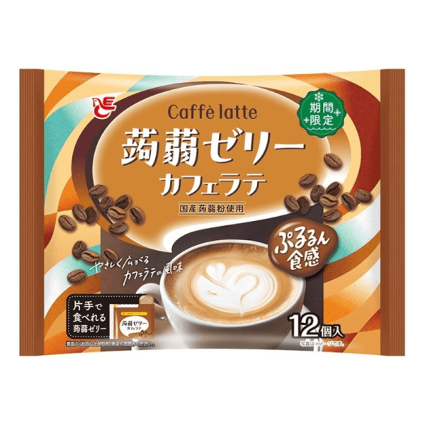 Ace-Bakery Konjac Jelly Coffee/Strawberry Latte Flavor 18gx12 packets