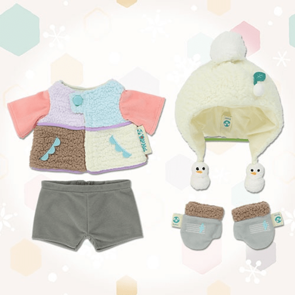Disney 2025 Winter Snow Secret Limited Edition Plush Toy Replacement Clothes – Multiple Sizes Available