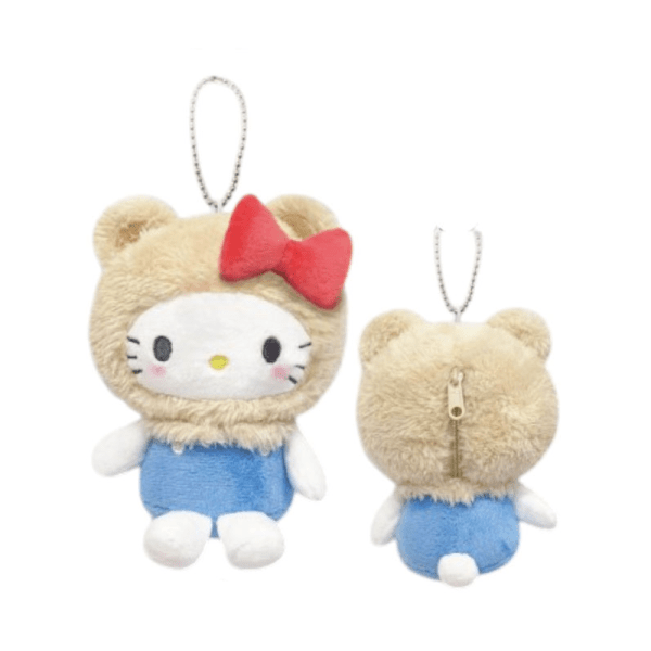 SANRIO Animal Headband Series Plush Bag Charms – Multiple Styles Available