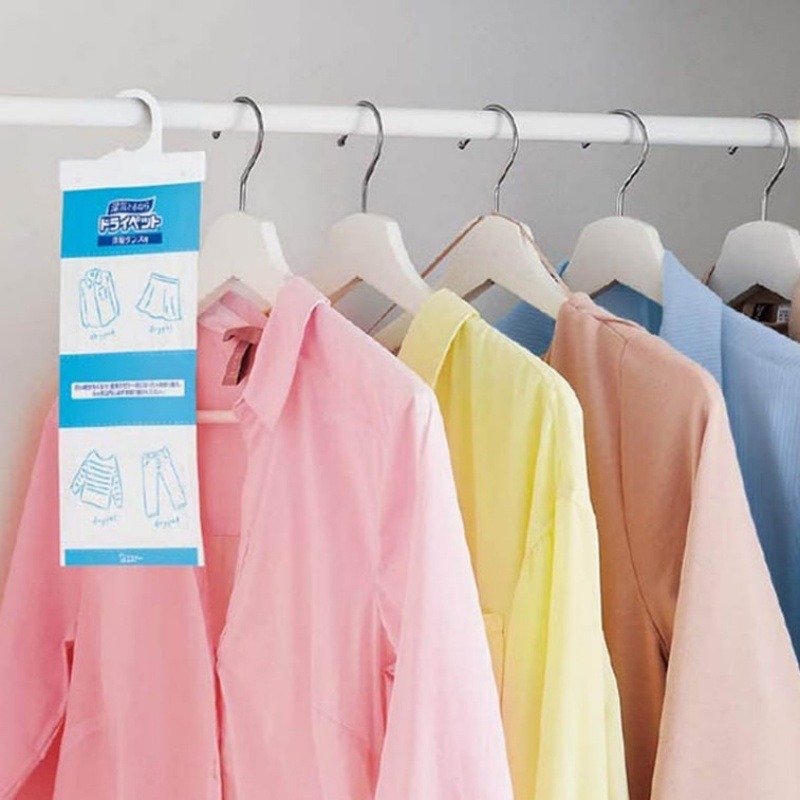 ST Aishiting Wardrobe Drawer Moisture-proof, Mildew-proof Hooks (2-pack) - imagine 3