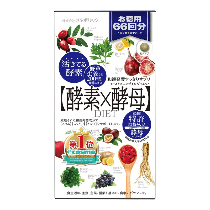 MDC Metabolic Yeast x Enzyme Diet Supplements 60pcs/132 pcs – Bild 2
