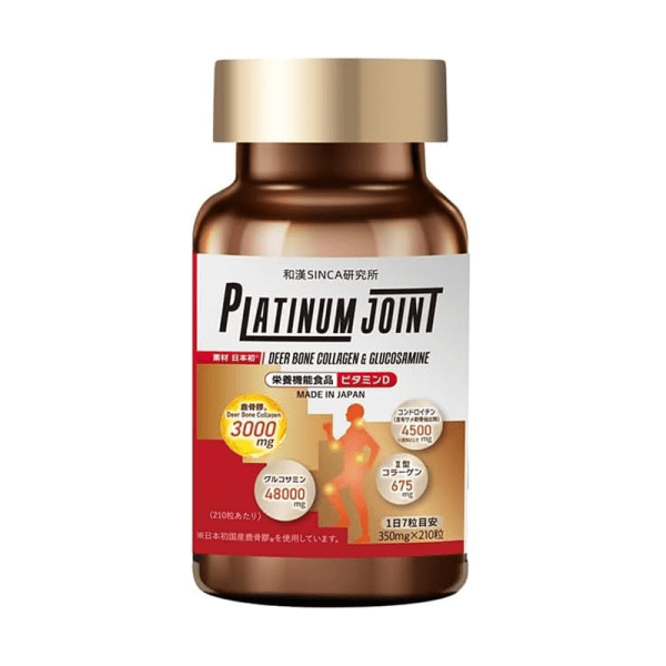 SINCA Glucosamine Deer Bone Extract 210 Capsules – Nourishes Cartilage and Joints