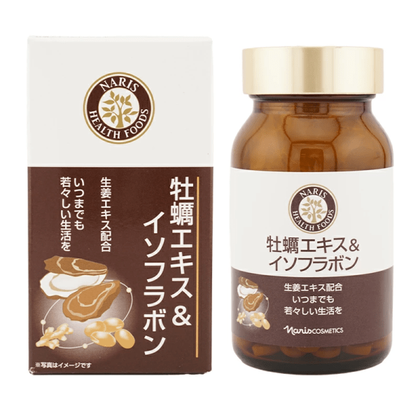 NARIS Oyster Extract & Isoflavone 180 Tablets