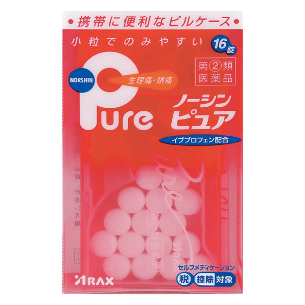 NORSHIN Ibuprofen Pain Relief 16 Tablets