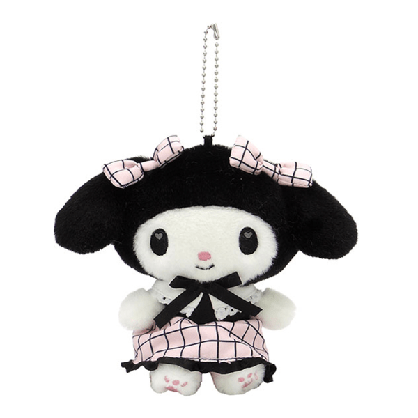 SANRIO Color-Changing Plaid Skirt Series, Plush Keychains, Multiple Styles Available