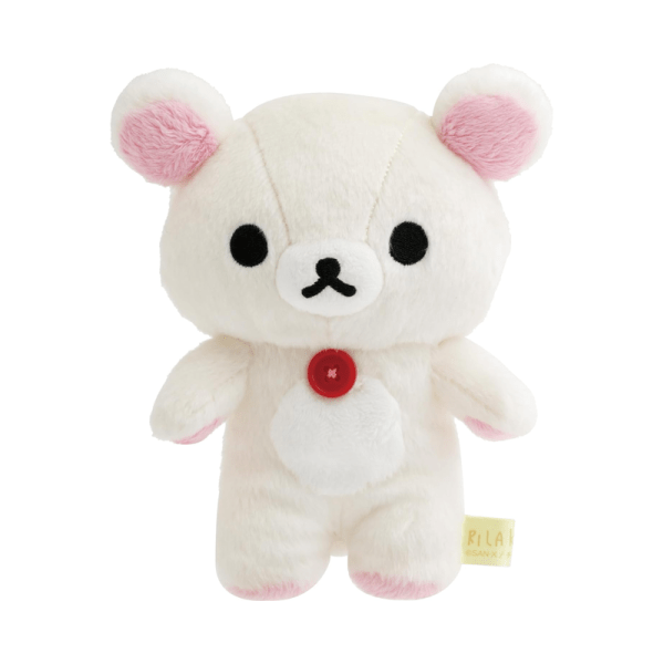 SAN-X Rilakkuma Standing Plush Toy – Bear Girl