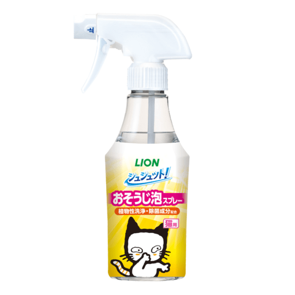 LION Cat Cleaning Foam Spray 270ml