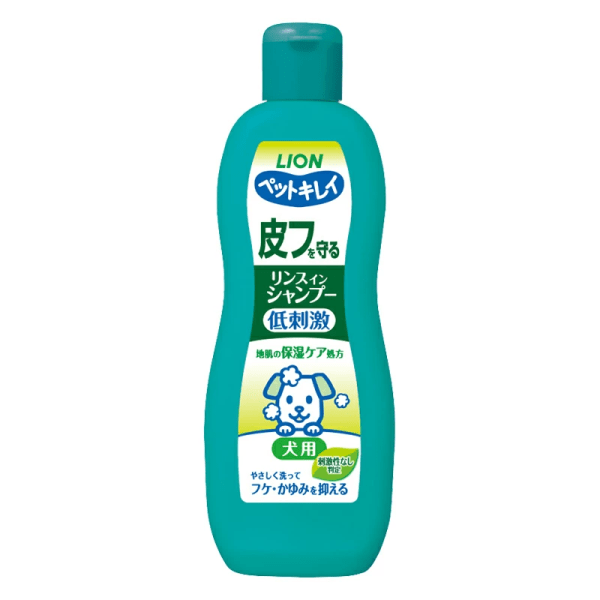 LION 2-in-1 Skin & Coat Care Dog Shampoo 330ml