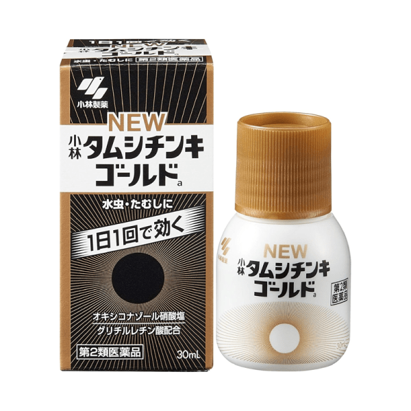 KOBAYASHI Athlete’s Foot Liquid 30ml, for external use in cases of tinea pedis and athlete’s foot.