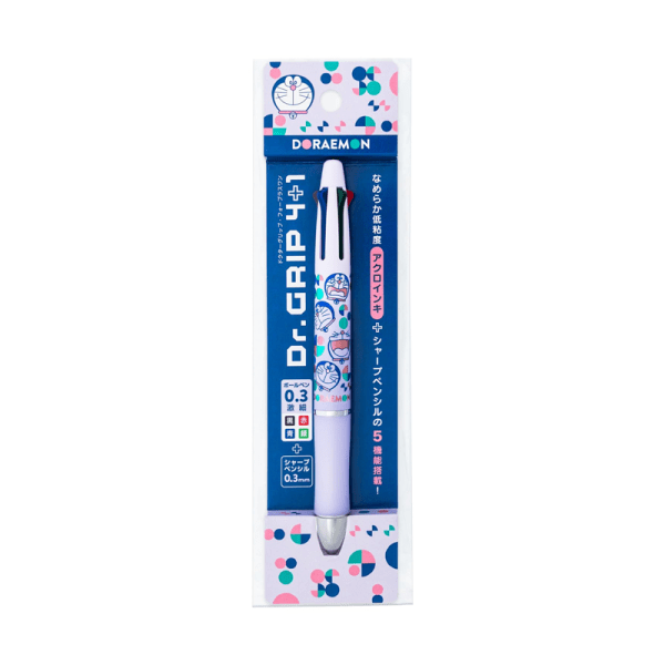 Dr.GRIP 4+1 Doraemon A 0.3mm/B 0.5mm