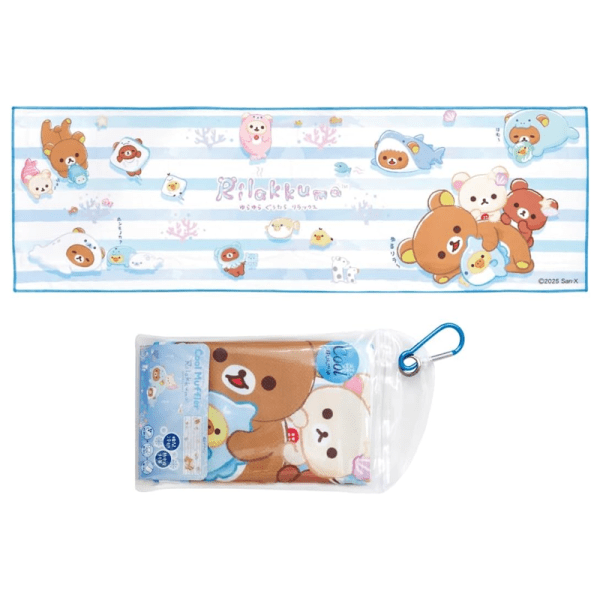 SANRIO Rilakkuma Cooling Towel 1 Piece