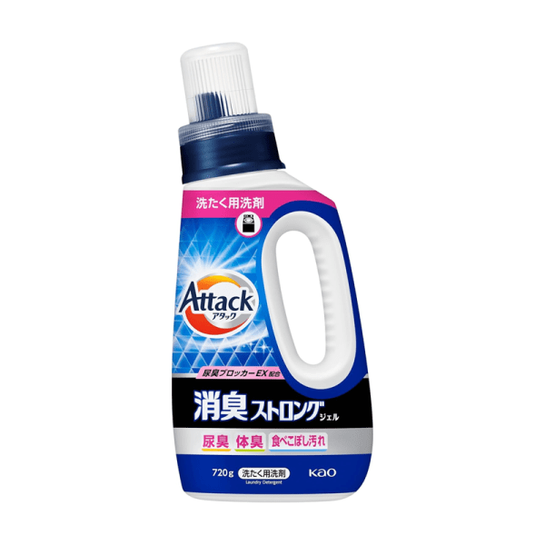 KAO Kao Attack potent deodorant laundry gel body 720g