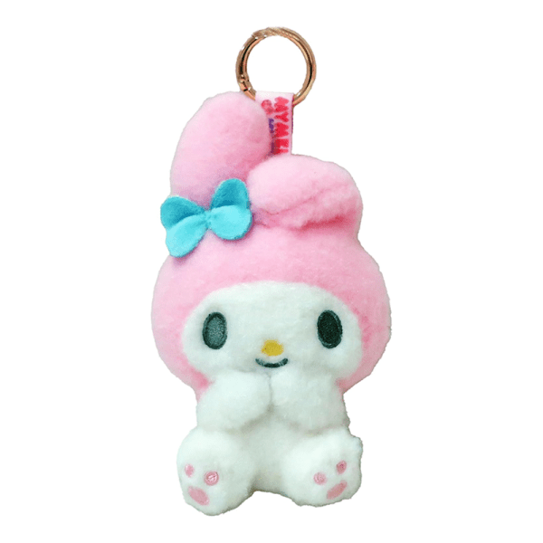 SANRIO & NAKAJIMA Collaboration Plush Keychains Three Styles Available