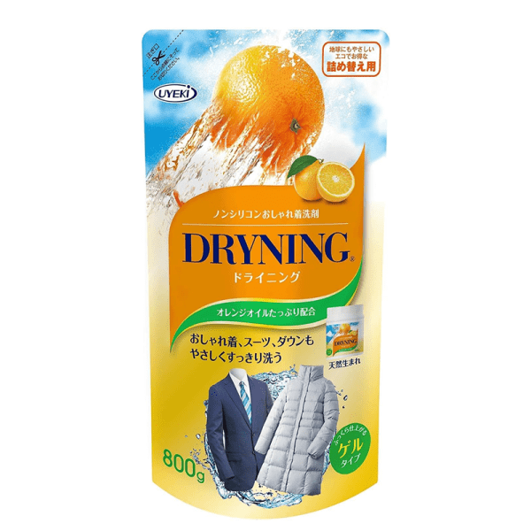 UYEKI Clothes Drying Gel Cleaner – 1000g Main Unit / 800g Refill Pack