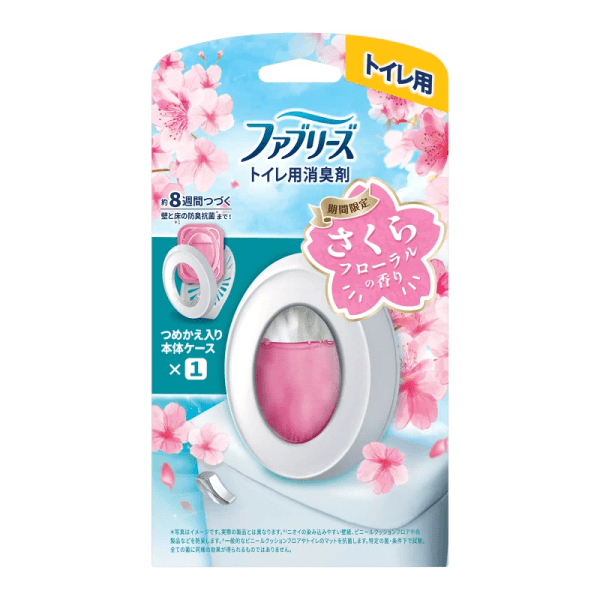P&G Febreze Bathroom Deodorizing and Antibacterial Fragrance 6.3ml Lemon/Cherry Blossom Scent