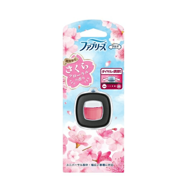 P&G Febreze Car Air Freshener, Cherry Blossom Scent, 2.4ml