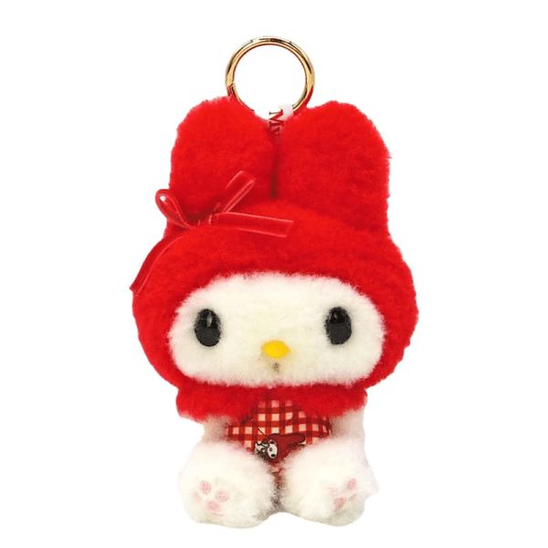 SANRIO Red Checkered Series My Melody Keychain/Doll
