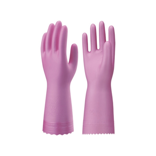 SHOWA Nice Hand Kitchen Cleaning Gloves, Silky Smooth Thin, Size S