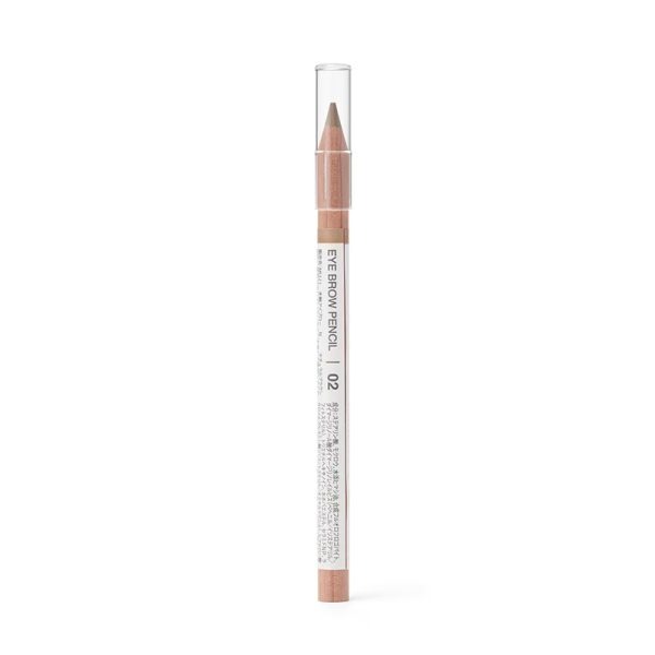 MUJI Wooden Eyebrow Pencil Dark Brown / Natural Brown