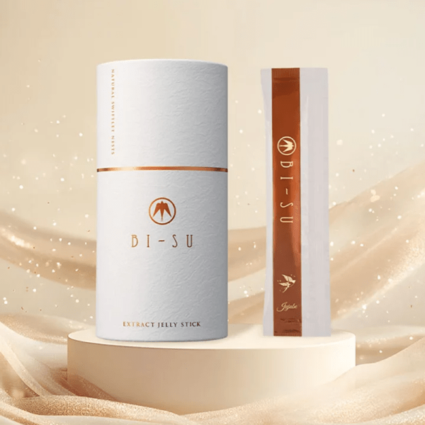 BISU Wild Bird’s Nest Extract Jelly Sticks, Multiple Flavors Available, 30 Sticks