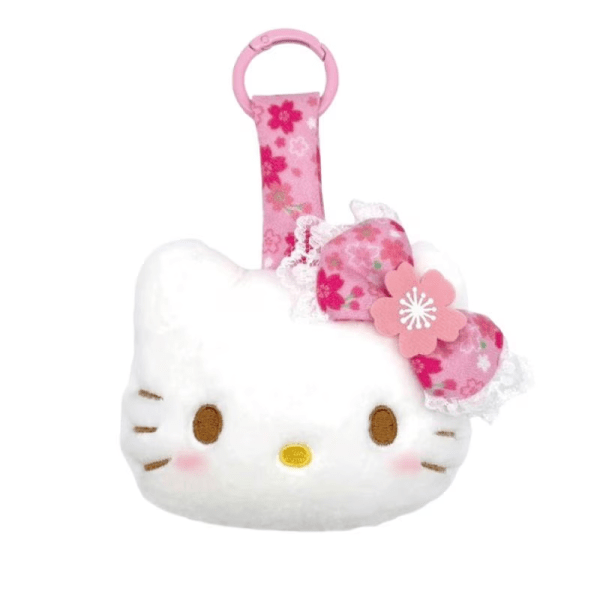 SANRIO Cherry Blossom Kimono Hello Kitty Keychain – Multiple Sizes Available