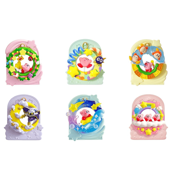 RE-MENT Kirby Circle Scene Blind Box – One of six designs randomly selected.