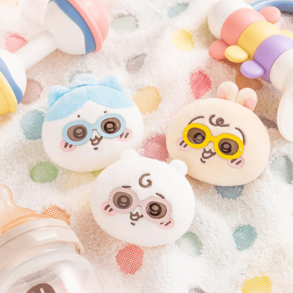 CHIIKAWA Baby Limited Edition Series Part 2: Sunglasses Badge Set (3 Pieces)