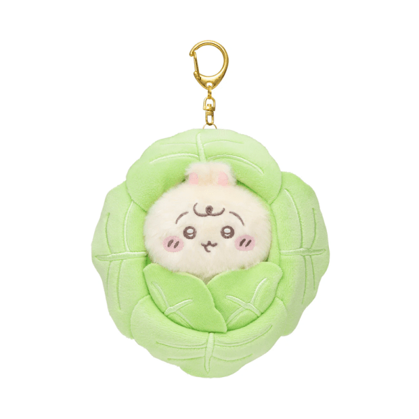 CHIIKAWA Baby Limited Edition Series – First Release: Plush Keychain – Cabbage Design Usachi