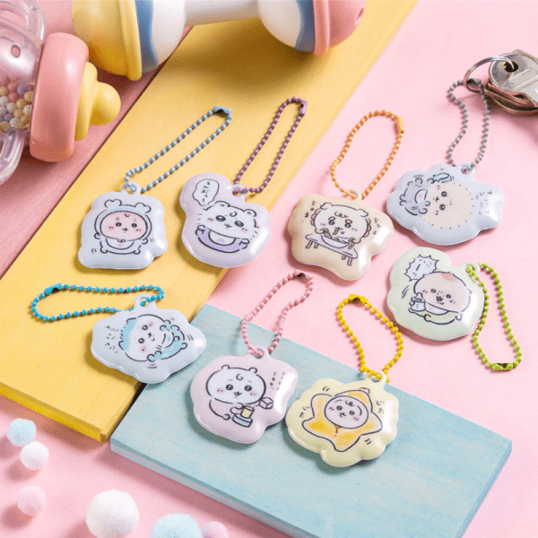 CHIIKAWA Baby Limited Edition Series – First Wave: Dopamine Keychain Blind Box (8 designs, randomly selected)