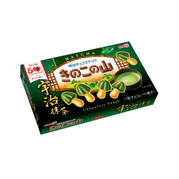 MEIJI Take no Sato Series Matcha Chocolate Cookies Nishi-Omi Matcha Flavor 61g