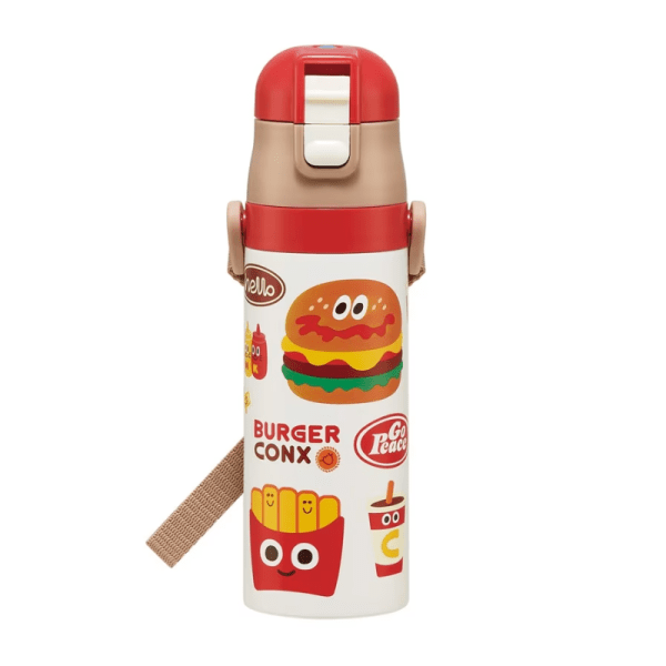 SKATER Stainless Steel Water Bottle for Kids with Cold Water Insulation Two Options Available 470ml