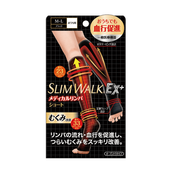 SLIM WALK Medical Compression Stockings, Staged Calf Socks, ML/SM