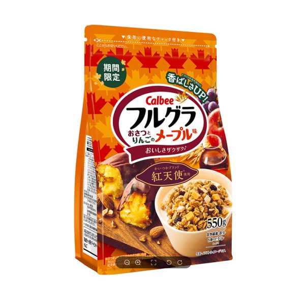 CALBEE  Granola Cereal   Sweet Potato & Apple Flavor 550 g