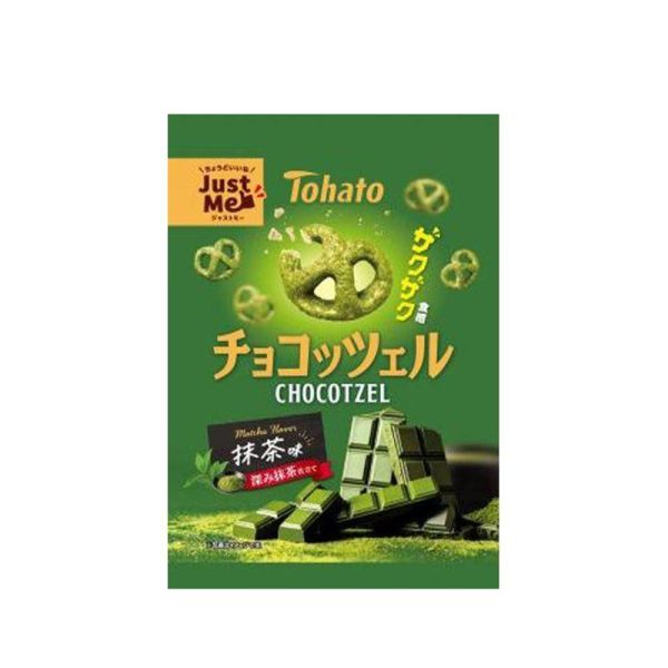 Tohato  Chocolate Pretzels  Matcha / Chocolate Flavor  Multiple Flavors Available 45g