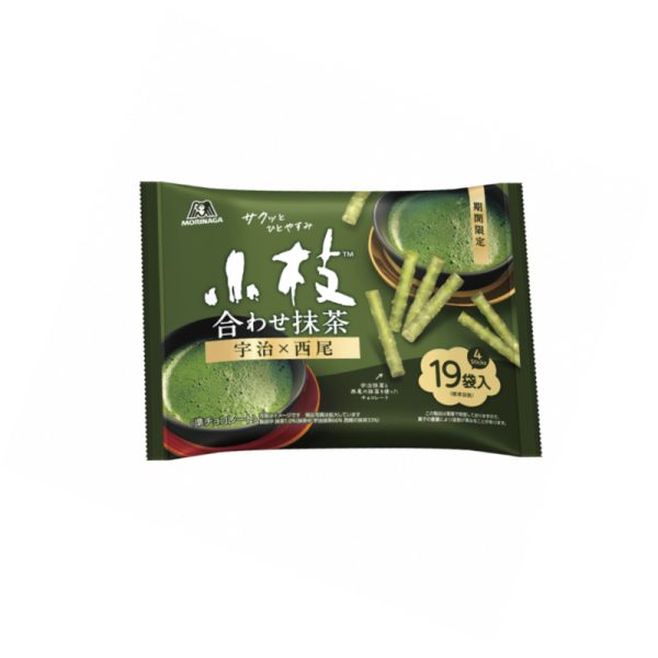 MORINAGA   Koeda Chocolate Biscuit Sticks  Matcha Duo Flavor  100g