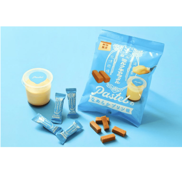 MORINAGA   Seika Pastel Milk Caramel Smooth Pudding Flavor 69g