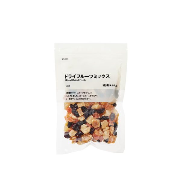 MUJI  Mixed Dried Fruits  Five Fruit Varieties 145 g