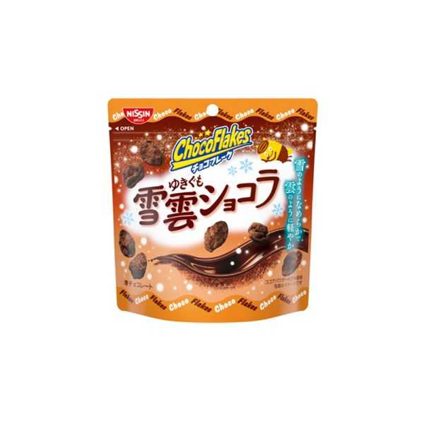 NISSIN  CISCO Chocolate Cereal Snow Clouds   Chocolate Flavor  30 g