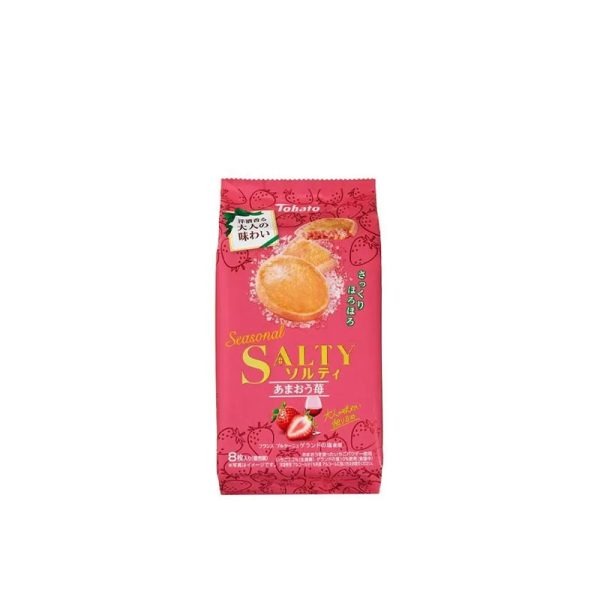 Tohato Seasonal Salty Amaou Strawberry 8 pieces