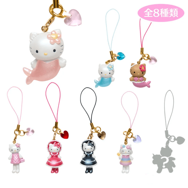 SANRIO Hello Kitty Keychain Blind Box – One of eight designs randomly selected.