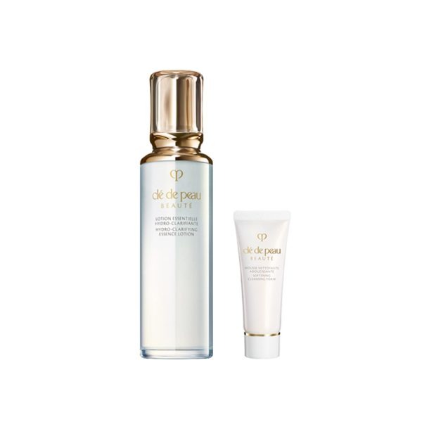 Clé de Peau Beauté Radiant Revitalizing Lotion Set – Essence Lotion 170ml + Cleanser 20g
