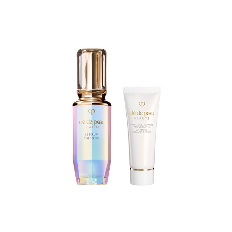 Clé de Peau Beauté Intensive Fortifying Emulsion II Set – Serum 50ml + Cleanser 20g / Serum 75ml + Cleanser 20g