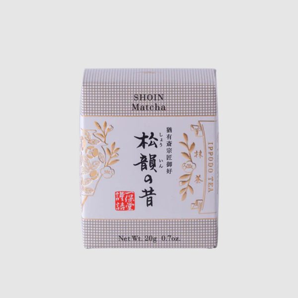 Ippodo Tea Co Kyoto Matcha Powder Shoin no Mukashi Thick Tea 20 g