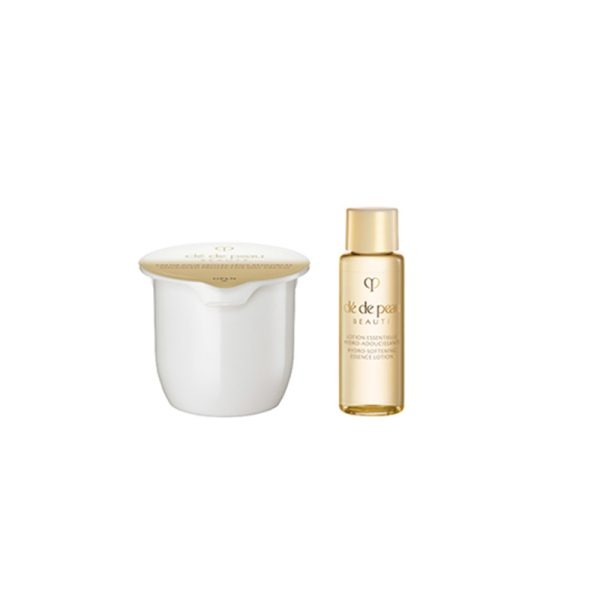 Clé de Peau Beauté Day Emulsion & Day Cream Set – Radiant Revitalizing Day Cream SPF (50g) + Moisturizing Lotion 10ml – Full Size / Refill Available