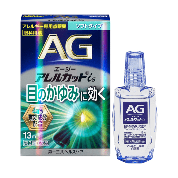 TRANSINO Daiichi Sankyo AG Eye Drops 13ml (Water-based/Cooling/Mild)