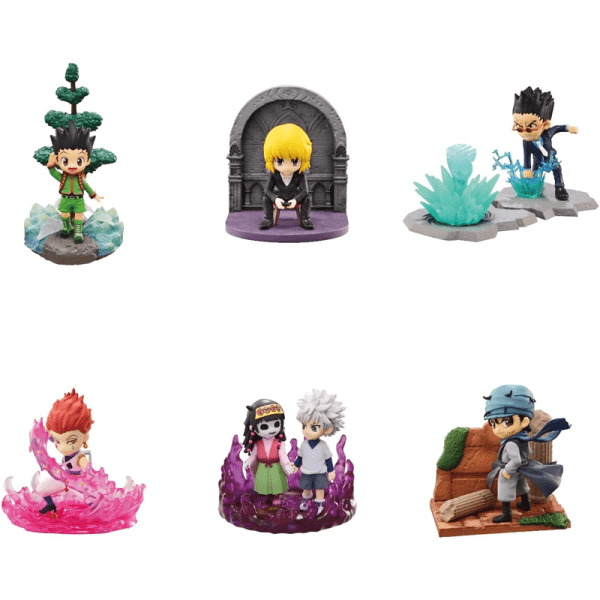 RE-MENT Hunter x Hunter Desktop Blind Box Series 6: One of six designs will be randomly selected.