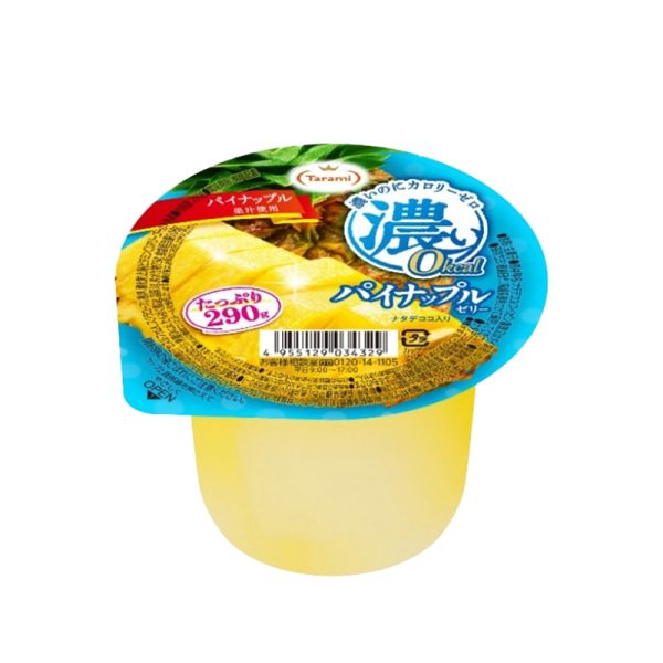 Tarami Pineapple Jelly, Rich and Delicious, 0 Calories, 290g